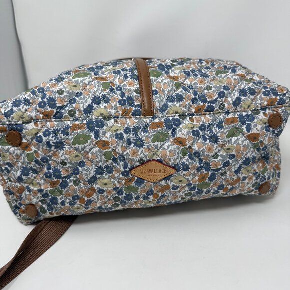 MZ Wallace Medium Astor Liberty Fabric Poppy Forest Floral Crossbody Handbag - Picture 6 of 9